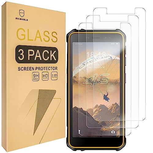 Mr.Shield [3-Pack] Screen Protector For Ulefone Armor X12 / Ulefone Armor X12 Pro [Tempered Glass] [Japan Glass with 9H Hardness] Screen Protector