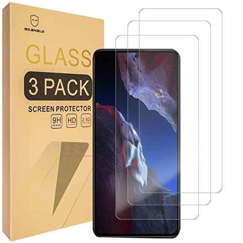 Mr.Shield [3-Pack] Screen Protector For Xiaomi Poco F5 Pro [Tempered Glass] [Japan Glass with 9H Hardness] Screen Protector