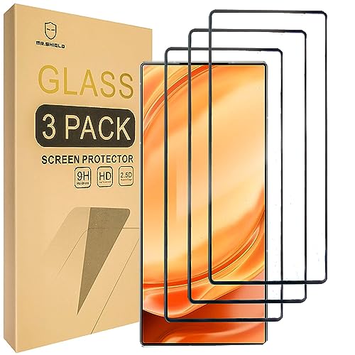 Mr.Shield [3-Pack] Screen Protector For ZTE Nubia Z50 Ultra [Full Cover] [Tempered Glass] [Japan Glass with 9H Hardness] Screen Protector