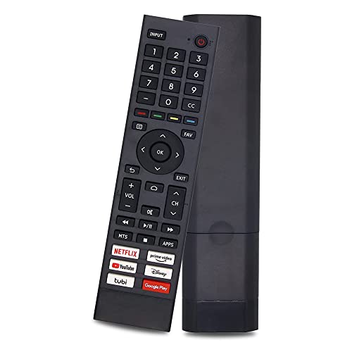 MYHGRC Replacement Hisense TV Remote Control for All Hisense 4K UHD Android Smart TV 75A6G 70A6G 65A6G 60A6G 55A6G 50A6G 43A6G 55U68G 65U68G 55U6G 50U6G 65U6G 75U6G 50U68G Without Setting-up