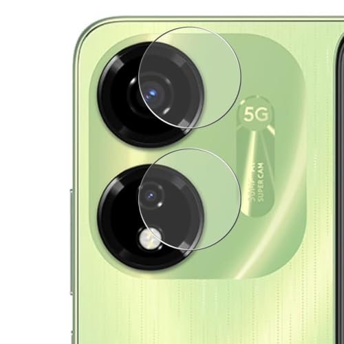 Puccy 2 Pack Camera Lens Protector Film, compatible with itel Power 55 5G TPU Camera Sticker （ Not Tempered Glass/Not Front Screen Protectors ）