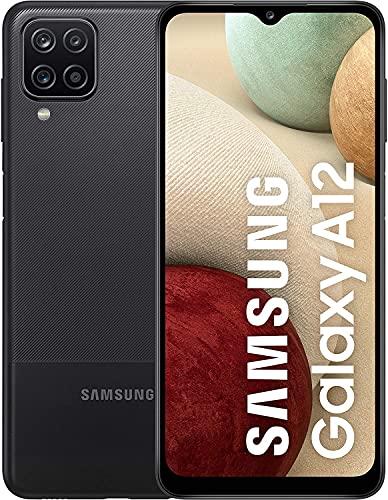 Samsung Galaxy A12 32GB A125U (T-Mobile/Sprint Unlocked) 6.5" Display Quad Camera Long Lasting Battery Smartphone - Black