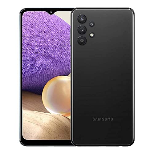 Samsung Galaxy A32 (5G) 64 GB A326U (T-Mobile/Sprint entsperrt), 6,5-Zoll-Display, Quad-Kamera, langlebiger Akku, Smartphone – Schwarz (erneuert)