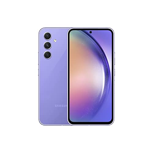 SAMSUNG Galaxy A54 5G + 4G LTE (256GB + 8GB) Unlocked Worldwide Dual Sim (Only T-Mobile/Mint/Metro USA Market) 6.4" 120Hz 50MP Triple Cam + (25W Fast Wall Charger) (Awesome Violet (SM-A546M))