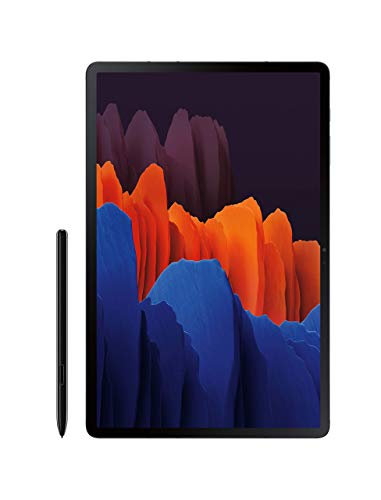 Samsung Galaxy Tab S7 (5G Tablet) LTE/WiFi (T-Mobile), Mystic Black - 128 GB (2020 Model - US Version & Warranty) - SM-T878UZKATMB (Renewed)