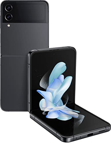SAMSUNG Galaxy Z Flip 4 Factory Unlocked SM-F721U1 256GB Graphite (Renewed)