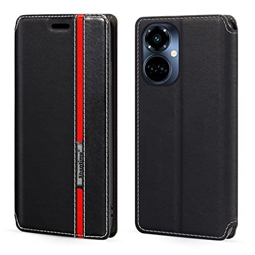 Shantime Tecno Camon 19 Pro 5G Case, Fashion Multicolor Magnetic Closure Leather Flip Case Cover with Card Holder Shantime Tecno Camon 19 (6.8”)