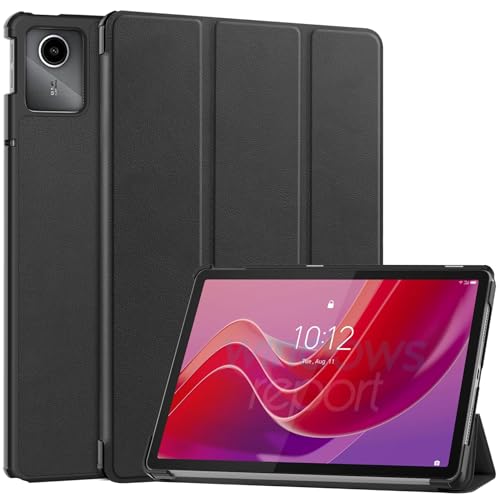 Smart Case for Lenovo Xiaoxin Pad 2024 Case 11Inch, Ratesell Lightweight Trifold Stand Smart Multi-Angle Stand Cover Case for Lenovo Tab M11 (2023) TB330FU Pad 2024 TB331FC Black