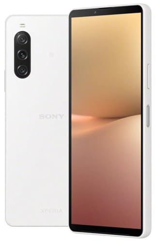 Sony Xperia 10 V XQ-DC72 5G Dual 128GB ROM 8GB RAM Factory Unlocked (GSM Only | No CDMA - not Compatible with Verizon/Sprint) NGP Wireless Charger Included, Global Mobile Cell Phone - White