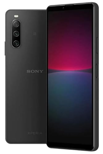 Sony Xperia 10 V XQ-DC72 5G Dual 128GB ROM 8GB RAM Factory Unlocked (GSM Only | No CDMA - not Compatible with Verizon/Sprint) NGP Wireless Charger Included, Global Mobile Cell Phone - Black