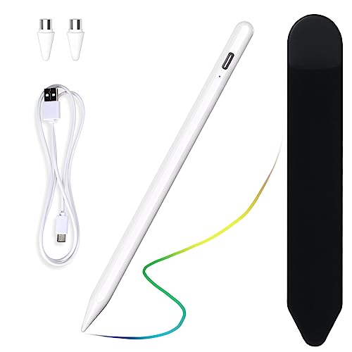 Stylus Pen for iOS&Android Touch Screens, Active Pencil for Samsung, Smart Digital Stylus Pens for Lenovo/Vivo/Mi/HUAWEI and Other Tablets, iPhone/Samsung/Google Pixel Smart Phones for Drawing&Writing