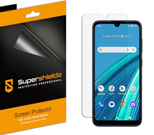 Supershieldz (3 Pack) Designed for Cricket Debut S2 / AT&T Calypso 4 Screen Protector, High Definition Clear Shield (PET)