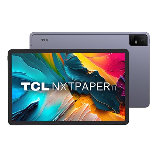 TCL NXTPAPER 11, 2023 Android 13 Tablet 11 inch, 6GB RAM + 256GB, 2K Full HD+ Paperfeel Screen Tablet Wi-Fi Version, 8000mAh Battery, US Version, Purple