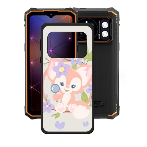 TPU Cover for Hotwav Cyber 13 Pro, Flexible Silicone Slim fit Soft Shell Cute Back Case Bumper Rubber Protective Case for Hotwav Cyber 13 Pro (6,6") - KE119