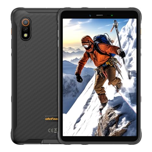 Ulefone Armor Pad Lite Rugged Tablet(WiFi Only), 7650mAh, 8 Inch IP69K Waterproof Tablet, Octa Core 3GB + 32GB Android 13, Dual Speakers, uSmart Expansion Connector, 13MP + 5MP, 5G WiFi/BT5.2/GPS/NFC