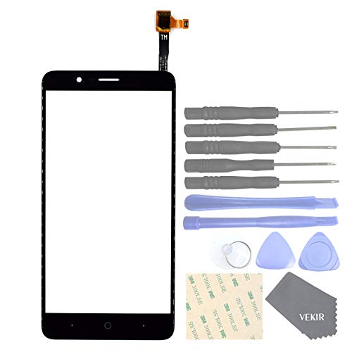 VEKIR Touch Glass Screen Digitizer Replacement for ZTE Blade Z Max Z982(Black)