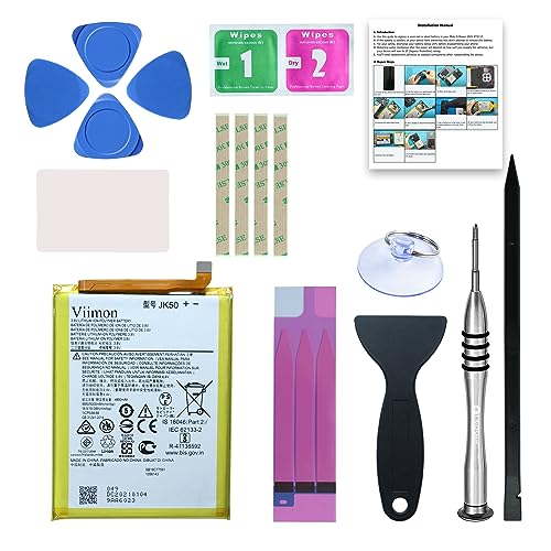 Viimon for Moto G Power 2021 Battery Replacement Kits Compatible with Moto G Power 2021 Model XT2117-1, XT2117-2, XT2117-3, XT2117-4, XT2117DL with Repair Tool Kits