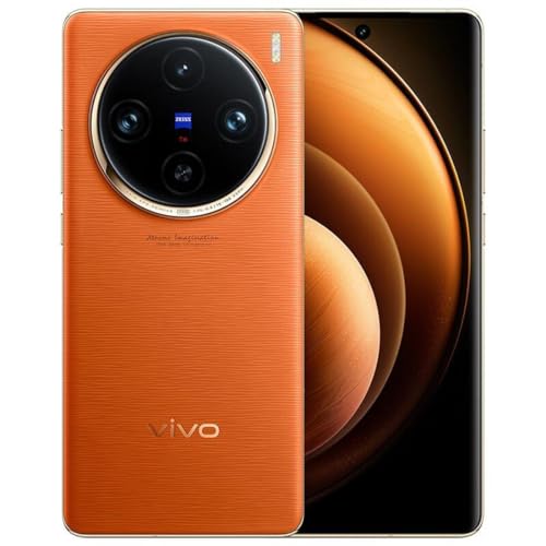 vivo X100 Pro 5G Smartphone|16G+256G|China Version Unlocked|6.78” AMOLED Display|50MP ZEISS Camera System|APO Super Telephoto|5400 mAh Battery+100W Fast Charge|IP68 Water Resistant|Full Google Service