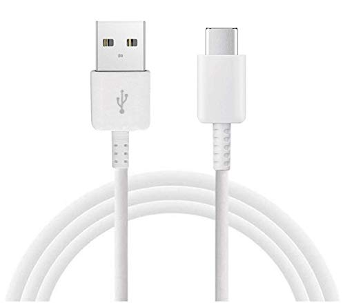 Works by VOLT PLUS TECH Original 10ft USB-C Cable Compatible with Your Lava Z6 with Fast Charging and Data Transfer. (White 3M)