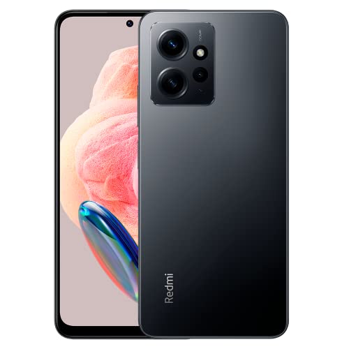 Xiaomi Redmi Note 12 4G LTE (128GB + 4GB) Global Unlocked 6.67" 50MP Triple (ONLY T-Moble/Tello/Mint USA Market) + (w/ 33W Fast Dual Charger Bundle) (Onyx Gray Global + 33W Car Charger)