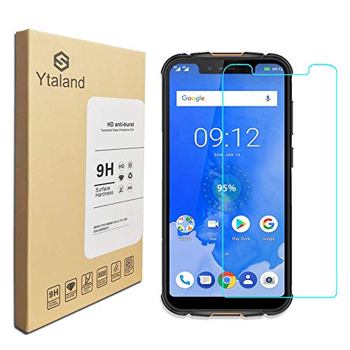 Ytaland [2 Pack] For Ulefone Armor 5 Screen Protector, Tempered Glass Anti-fingerprints Thin 9H Hardness Screen Protector For Ulefone Armor 5