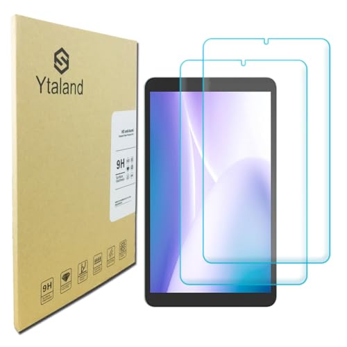Ytaland Glass Screen Protector for DOOGEE T20 Mini Tablet 8.4 Inch, [2 Pack] Anti-Fingerprints Bubble-Free Tempered Glass Film Cover