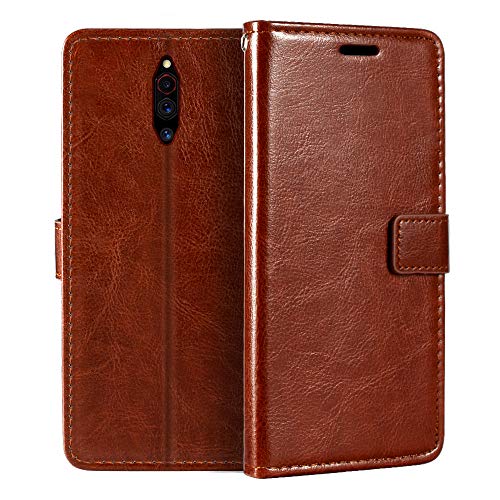 ZTE Nubia Red Magic 5G Wallet Case, Premium PU Leather Magnetic Flip Case Cover with Card Holder and Kickstand for ZTE Nubia Red Magic 5S