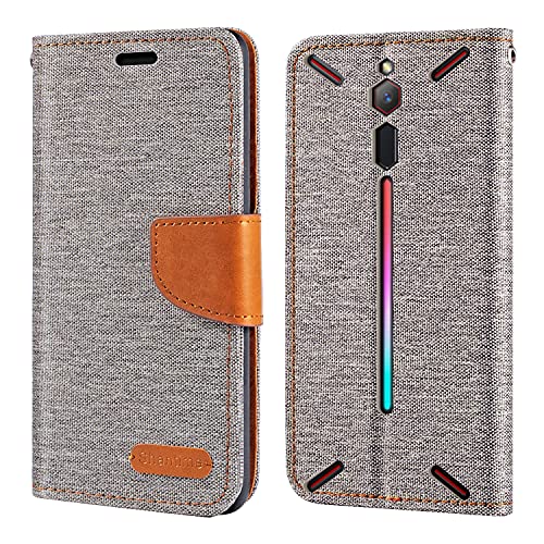 ZTE Nubia Red Magic Case, Oxford Leather Wallet Case with Soft TPU Back Cover Magnet Flip Case for ZTE Nubia Red Magic Mars RNG