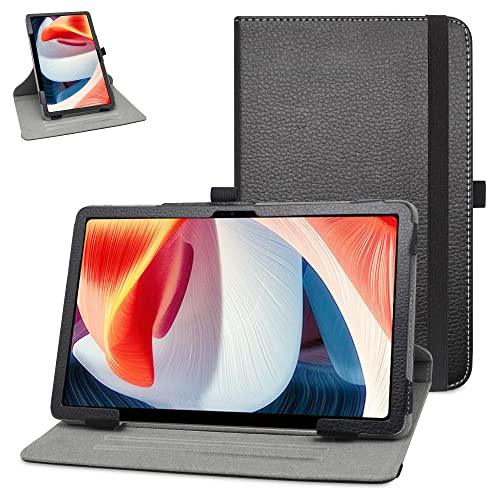 Bige for DOOGEE T20 Rotating Case,DOOGEE T20S Case,DOOGEE 10.4 inch Tablet Case,360 Degree Rotary Stand with Cute Pattern Cover for DOOGEE T20 10.4" Tablet (2023),Black