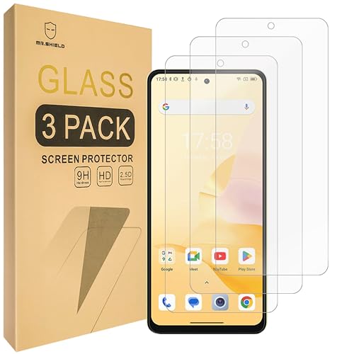 Mr.Shield [3-Pack] Screen Protecter For Blackview Shark 8 [Tempered Glass] [Japan Glass with 9H Hardness] Screen Protector