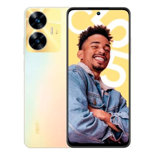 realme C55 Dual SIM 8GB+256GB | 64MP AI Camera | 5000mAh Battery | 6.72" 90Hz FHD+ Display | 33W Supervooc Charge | for GSM Carriers only, NOT for CDMA Carriers - (Gold)