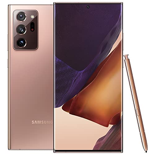 Samsung Electronics Galaxy Note 20 Ultra 5G Factory Unlocked Android Cell Phone | US Version | 128GB of Storage | Mobile Gaming Smartphone | Mystic Bronze (Renewed), SM-N986UZNAXAA