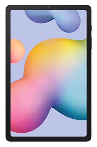 SAMSUNG Galaxy Tab S6 Lite 10,4" 64GB WiFi Android Tablet mit S Pen inklusive, schlankes Metalldesign, kristallklares Display, zwei Lautsprecher, langlebiger Akku, SM-P610NZAAXAR, Oxford Grey