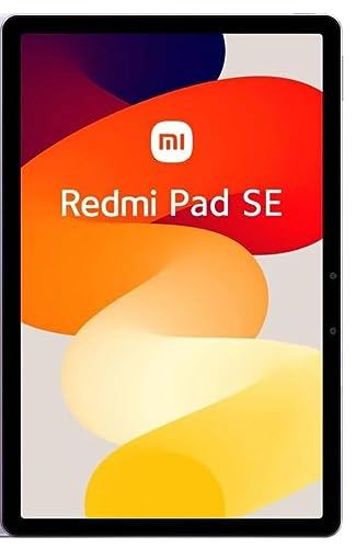 Xiaomi Redmi Pad SE Only WiFi 11" Octa Core 4 Speakers Global ROM Dolby Atmos 8000mAh Bluetooth 5.3 8MP + (33w Dual USB Fast Car Charger Bundle) (Graphite Gray Global, 128GB + 6GB)